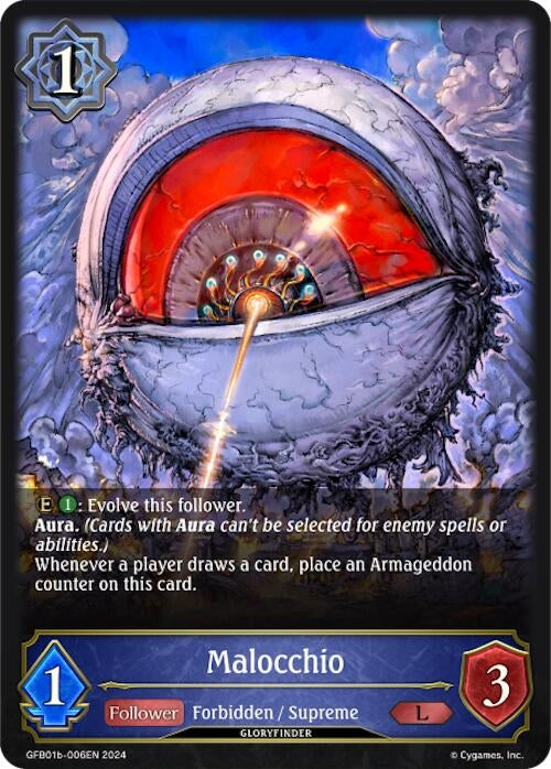 Image for Malocchio (GFB01: Guide to Glory) (GFB01b-006EN) - Shadowverse: Evolve