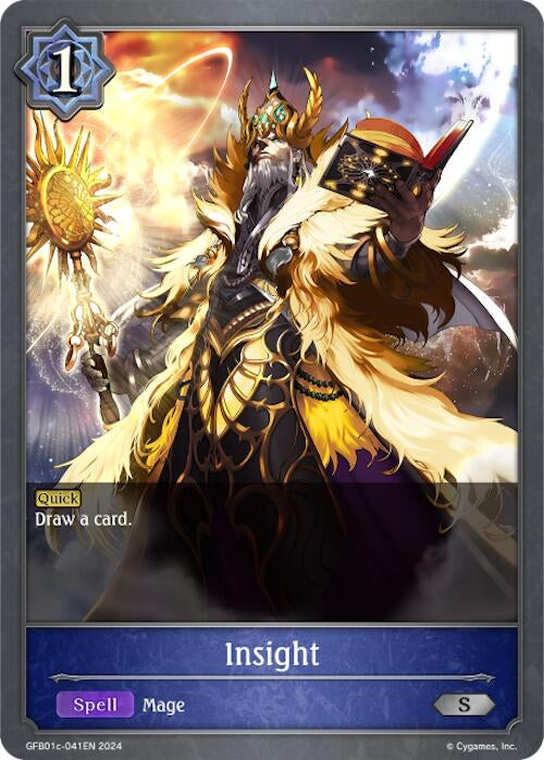 Image for Insight (GFB01: Guide to Glory) (GFB01c-041EN) - Shadowverse: Evolve