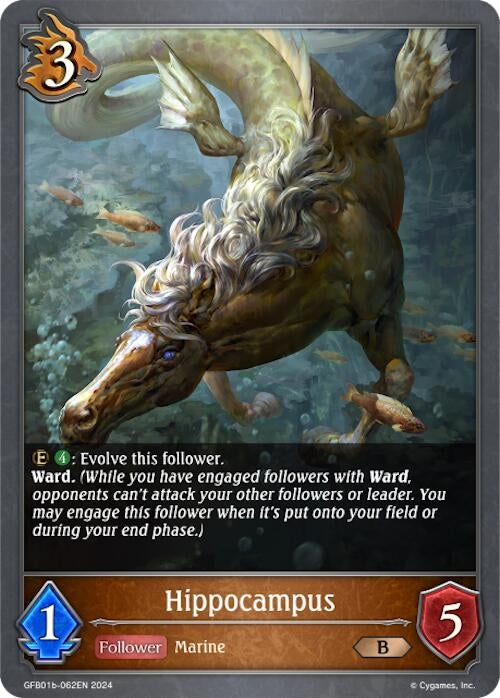 Image for Hippocampus (GFB01: Guide to Glory) (GFB01b-062EN) - Shadowverse: Evolve