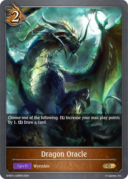 Image for Dragon Oracle (GFB01: Guide to Glory) (GFB01c-028EN) - Shadowverse: Evolve