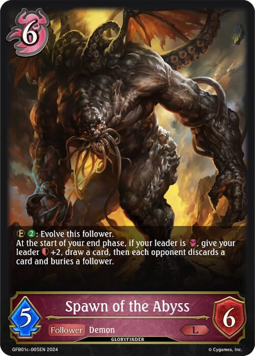 Image for Spawn of the Abyss (GFB01: Guide to Glory) (GFB01c-005EN) - Shadowverse: Evolve