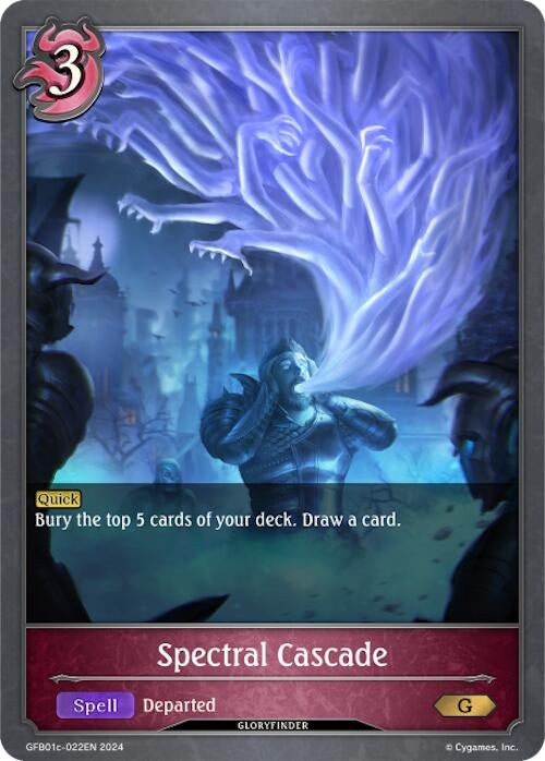 Image for Spectral Cascade (GFB01: Guide to Glory) (GFB01c-022EN) - Shadowverse: Evolve