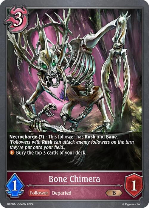 Image for Bone Chimera (GFB01: Guide to Glory) (GFB01c-064EN) - Shadowverse: Evolve