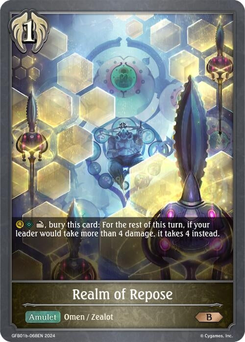 Image for Realm of Repose (GFB01b-068EN) (GFB01: Guide to Glory) (GFB01b-068EN) - Shadowverse: Evolve