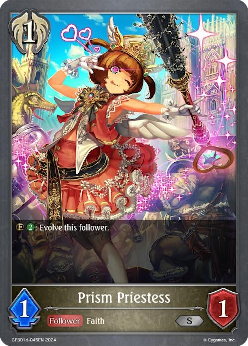 Image for Prism Priestess (GFB01: Guide to Glory) (GFB01d-045EN) - Shadowverse: Evolve