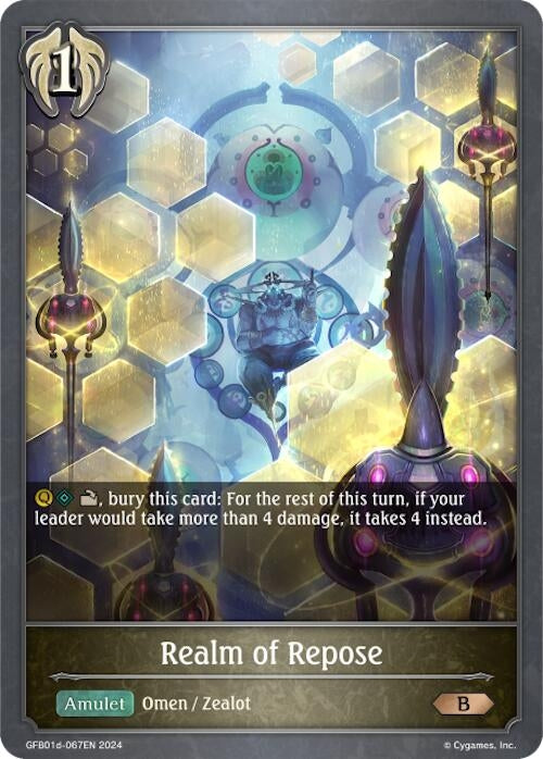 Image for Realm of Repose (GFB01: Guide to Glory) (GFB01d-067EN) - Shadowverse: Evolve