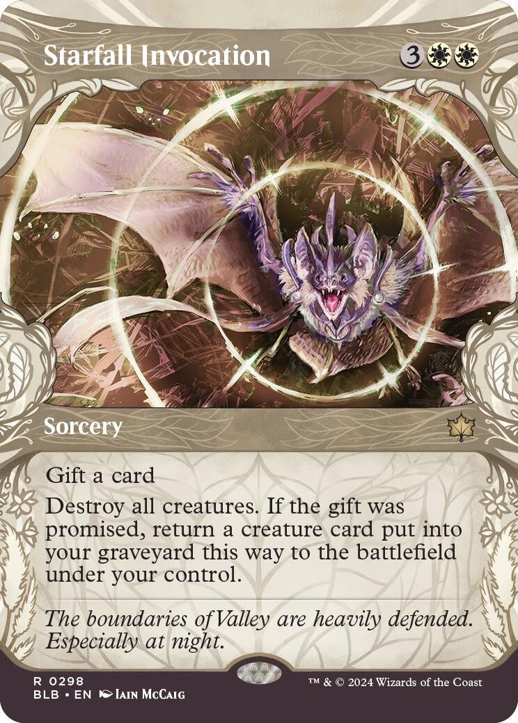 Image for Starfall Invocation (Showcase) (Bloomburrow) (298) - Magic: The Gathering
