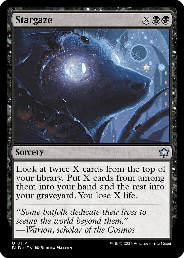 Image for Stargaze (Bloomburrow) (114) - Magic: The Gathering
