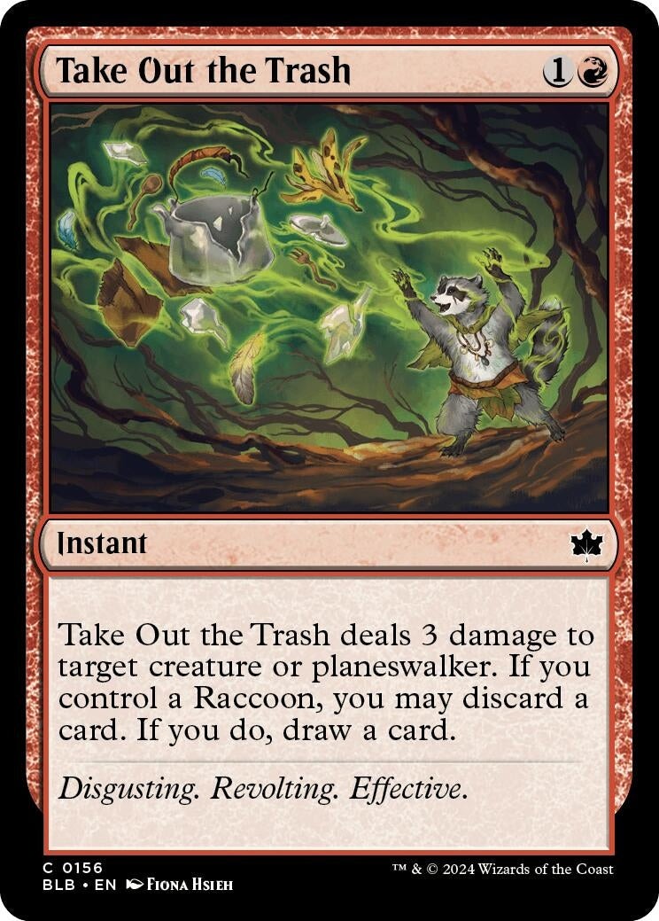 Image for Take Out the Trash (Bloomburrow) (156) - Magic: The Gathering