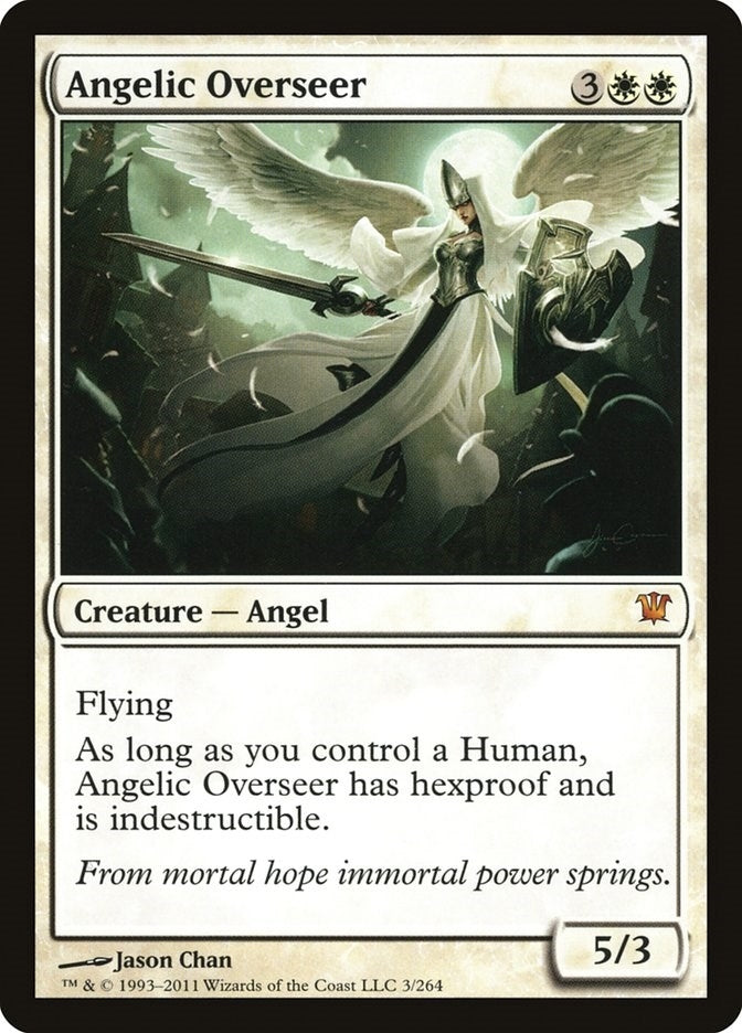 Image for Angelic Overseer (Innistrad) (3) - Magic: The Gathering
