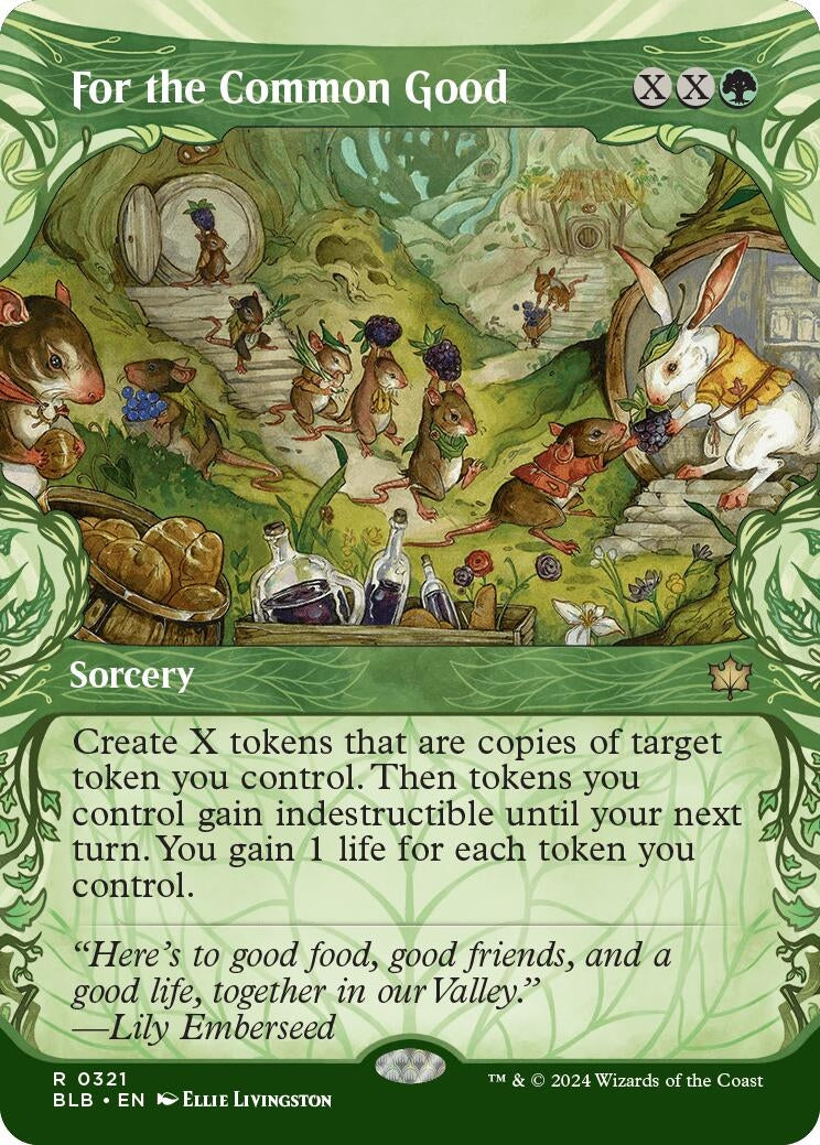 Image for For the Common Good (Showcase) (Bloomburrow) (321) - Magic: The Gathering