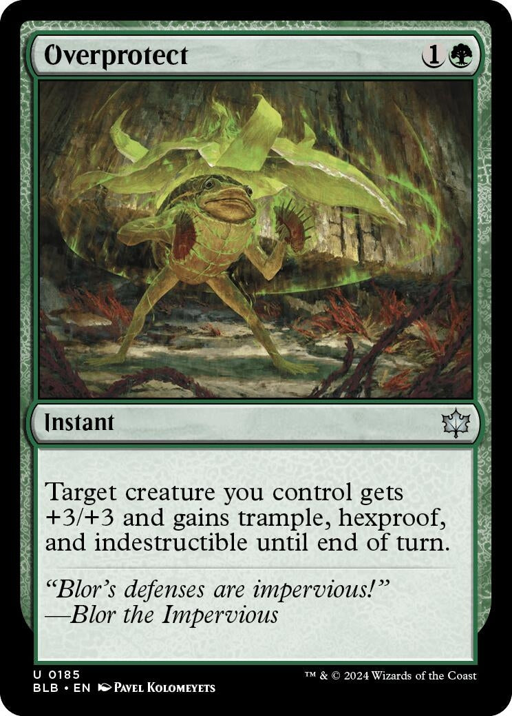 Image for Overprotect (Bloomburrow) (185) - Magic: The Gathering