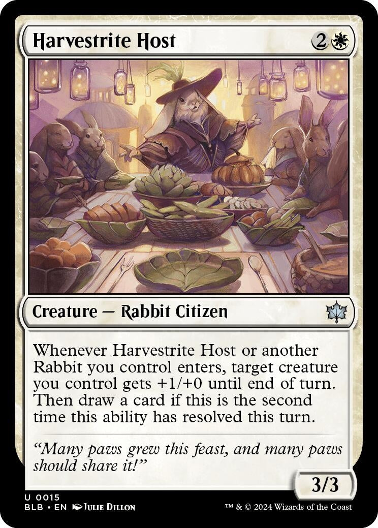 Image for Harvestrite Host (Bloomburrow) (15) - Magic: The Gathering