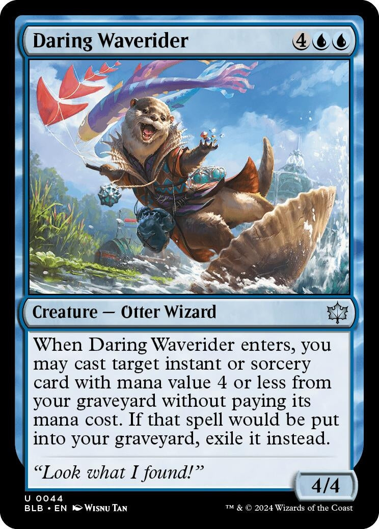 Image for Daring Waverider (Bloomburrow) (44) - Magic: The Gathering