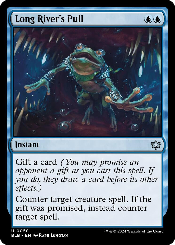 Image for Long River's Pull (Bloomburrow) (58) - Magic: The Gathering