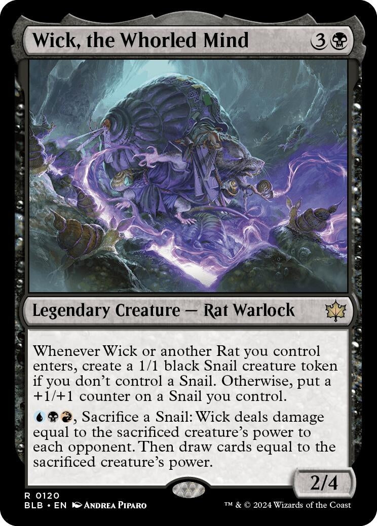 Image for Wick, the Whorled Mind (Bloomburrow) (120) - Magic: The Gathering