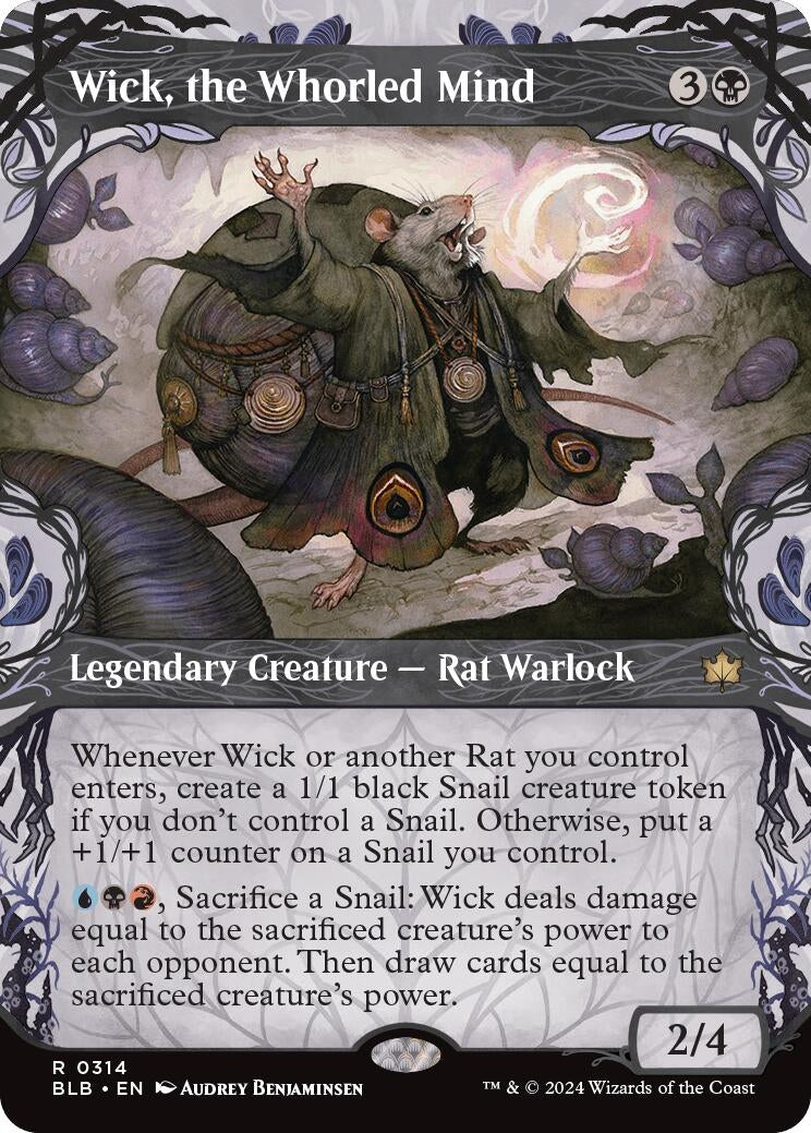 Image for Wick, the Whorled Mind (Showcase) (Bloomburrow) (314) - Magic: The Gathering