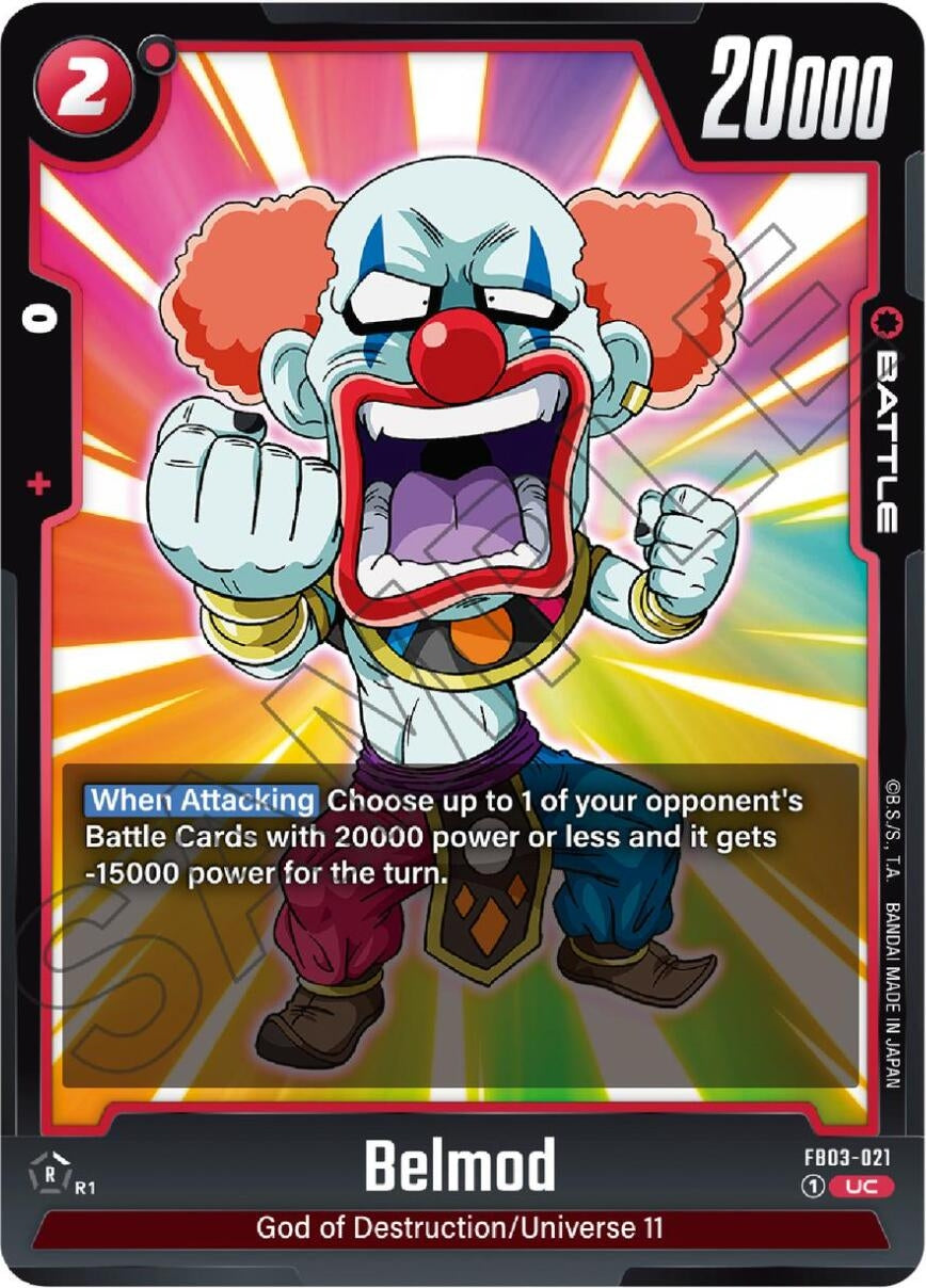 Image for Belmod (Raging Roar) (FB03-021) - Dragon Ball Super: Fusion World