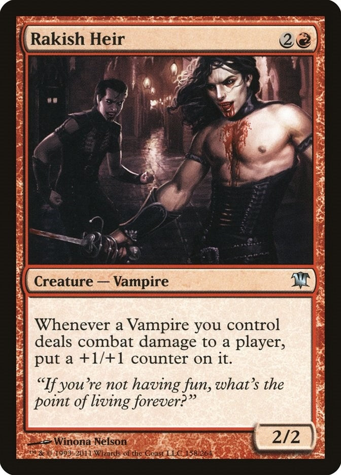 Image for Rakish Heir (Innistrad) (158) - Magic: The Gathering