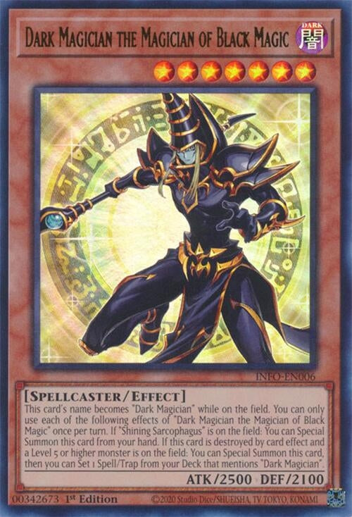 Image for Dark Magician the Magician of Black Magic (The Infinite Forbidden) (INFO-EN006) - YuGiOh