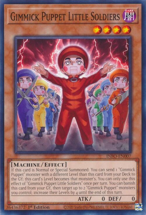 Image for Gimmick Puppet Little Soldiers (The Infinite Forbidden) (INFO-EN007) - YuGiOh