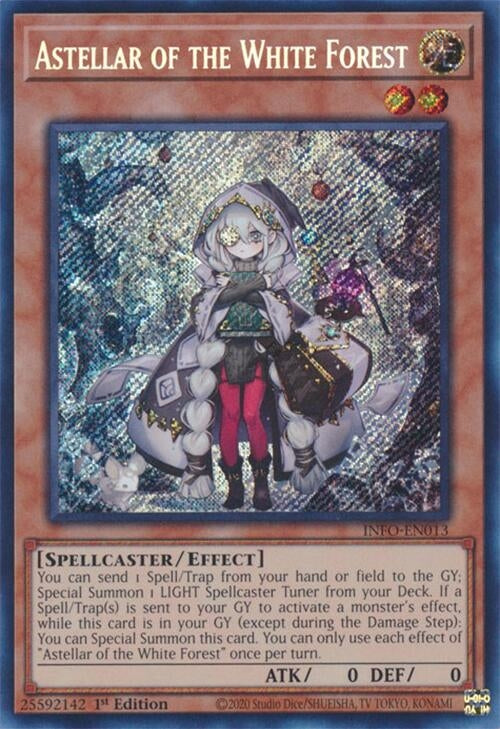 Image for Astellar of the White Forest (The Infinite Forbidden) (INFO-EN013) - YuGiOh