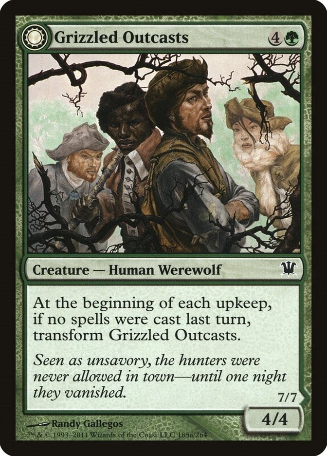 Image for Grizzled Outcasts (Innistrad) (185) - Magic: The Gathering