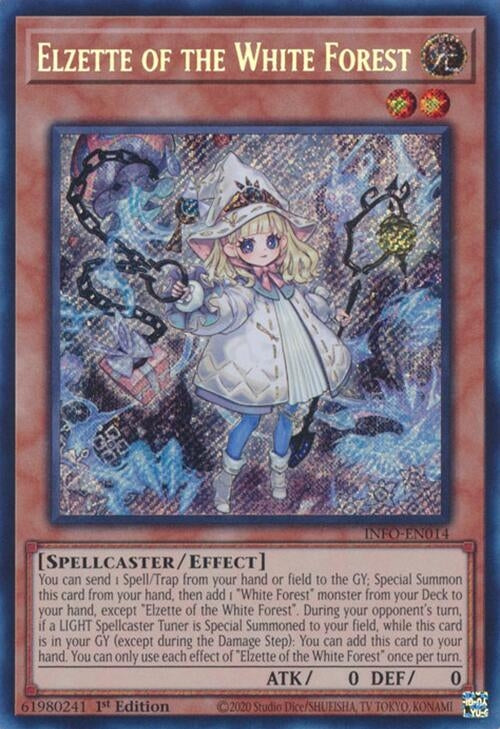Image for Elzette of the White Forest (The Infinite Forbidden) (INFO-EN014) - YuGiOh