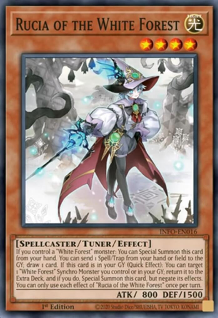 Image for Rucia of the White Forest (The Infinite Forbidden) (INFO-EN016) - YuGiOh