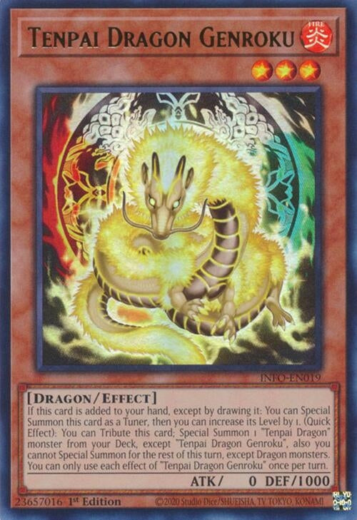 Image for Tenpai Dragon Genroku (The Infinite Forbidden) (INFO-EN019) - YuGiOh