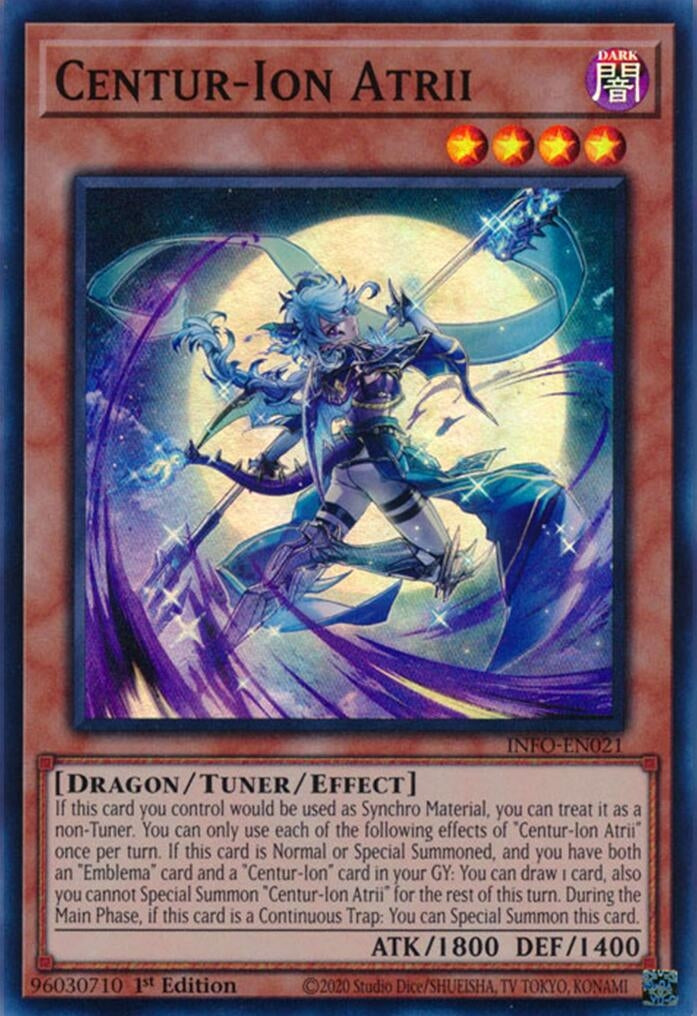 Image for Centur-Ion Atrii (The Infinite Forbidden) (INFO-EN021) - YuGiOh