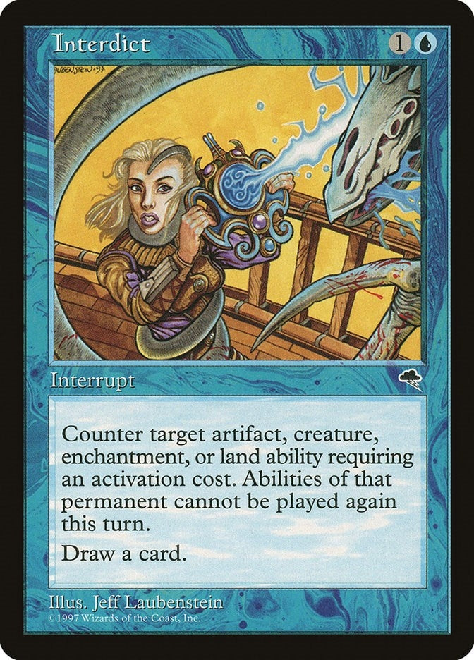 Image for Interdict (Tempest) (69) - Magic: The Gathering