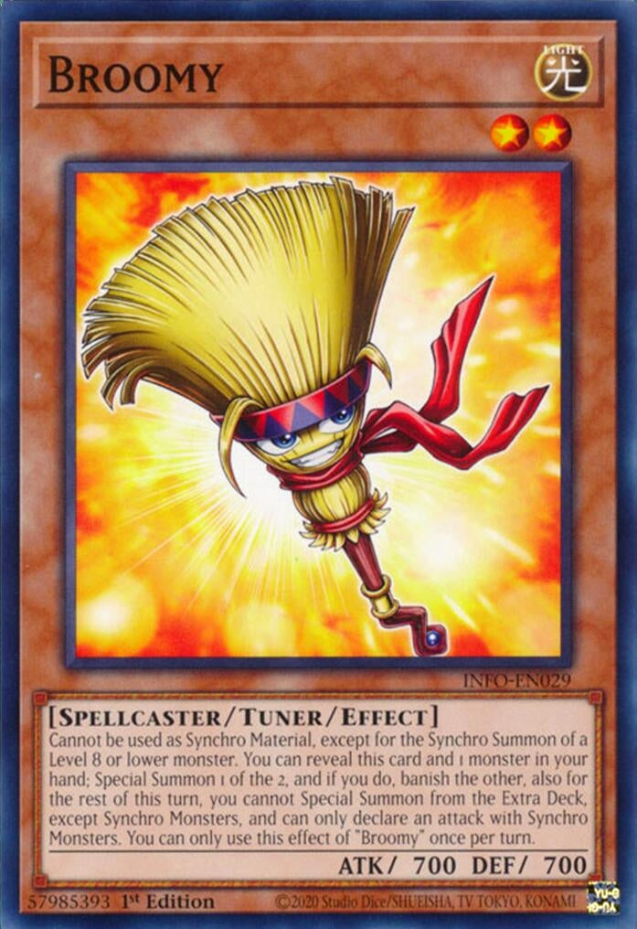 Image for Broomy (The Infinite Forbidden) (INFO-EN029) - YuGiOh