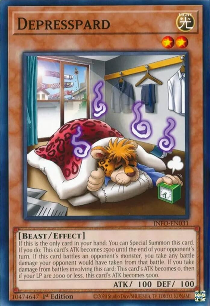 Image for Depresspard (The Infinite Forbidden) (INFO-EN031) - YuGiOh