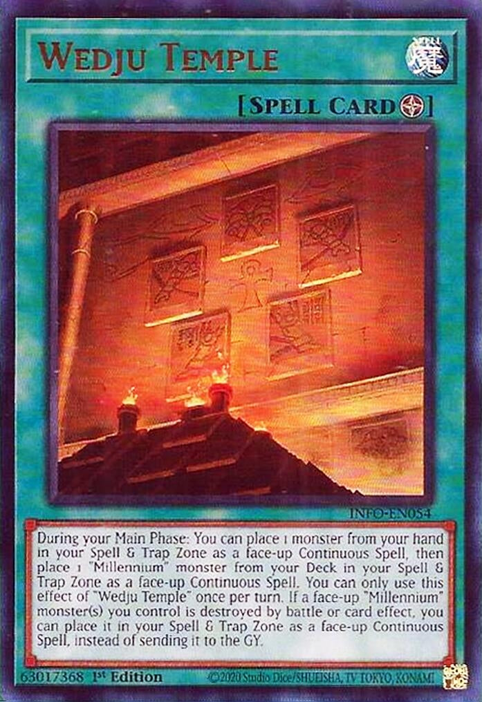 Image for Wedju Temple (The Infinite Forbidden) (INFO-EN054) - YuGiOh