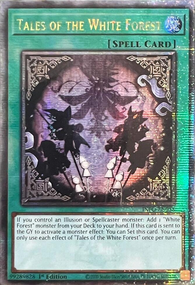 Image for Tales of the White Forest (Quarter Century Secret Rare) (The Infinite Forbidden) (INFO-EN058) - YuGiOh