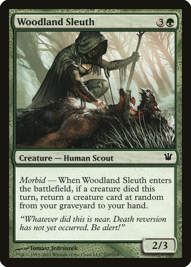 Image for Woodland Sleuth (Innistrad) (210) - Magic: The Gathering