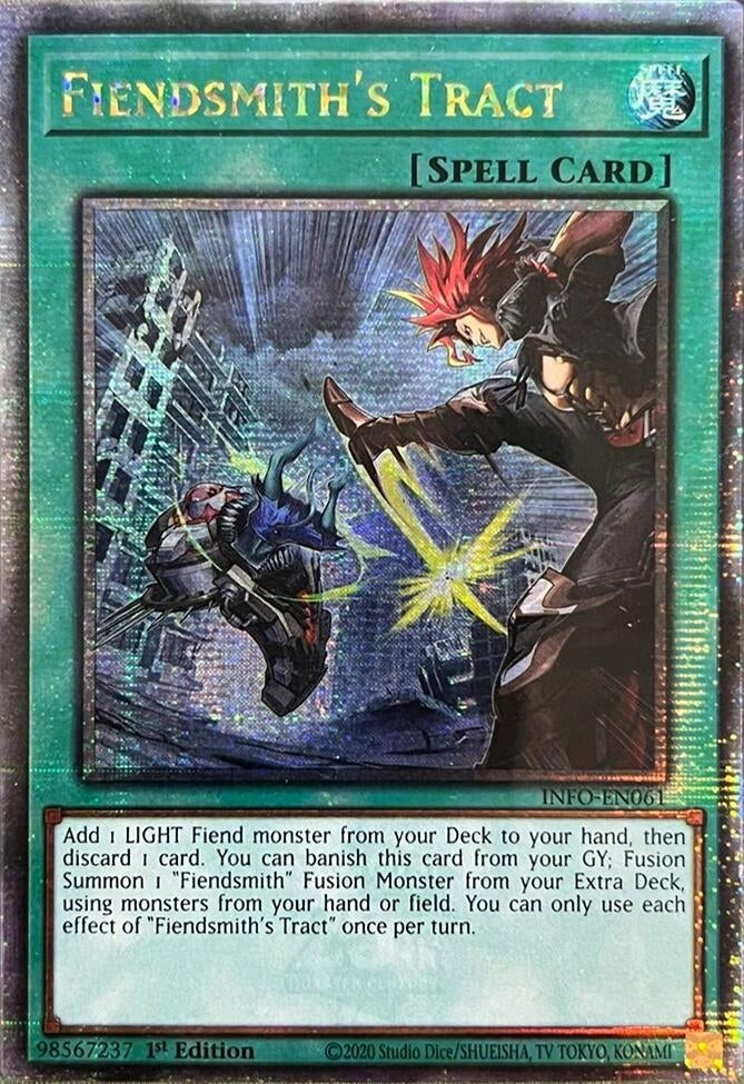Image for Fiendsmith's Tract (Quarter Century Secret Rare) (The Infinite Forbidden) (INFO-EN061) - YuGiOh