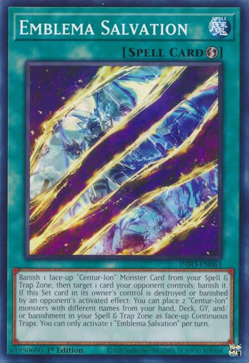 Image for Emblema Salvation (The Infinite Forbidden) (INFO-EN063) - YuGiOh