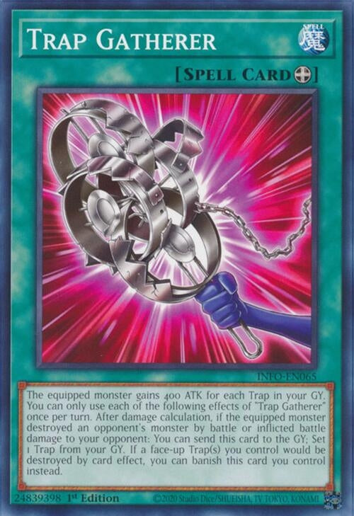 Image for Trap Gatherer (The Infinite Forbidden) (INFO-EN065) - YuGiOh