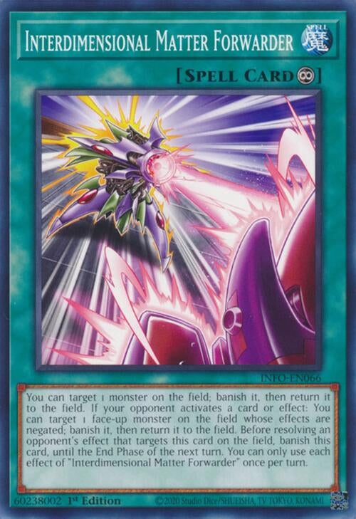Image for Interdimensional Matter Forwarder (The Infinite Forbidden) (INFO-EN066) - YuGiOh