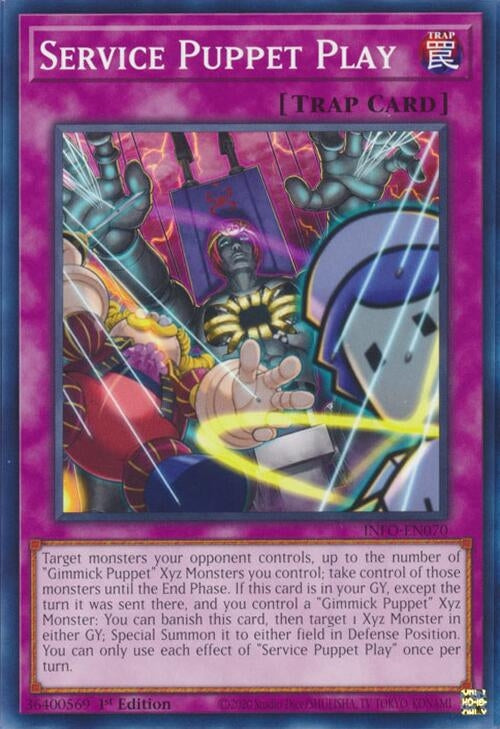 Image for Service Puppet Play (The Infinite Forbidden) (INFO-EN070) - YuGiOh