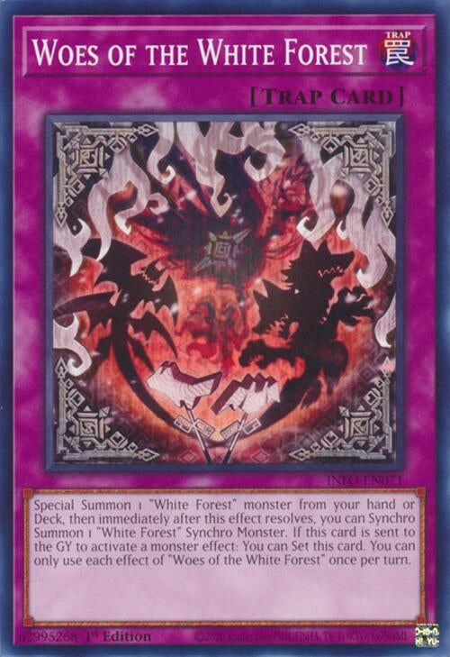 Image for Woes of the White Forest (The Infinite Forbidden) (INFO-EN071) - YuGiOh