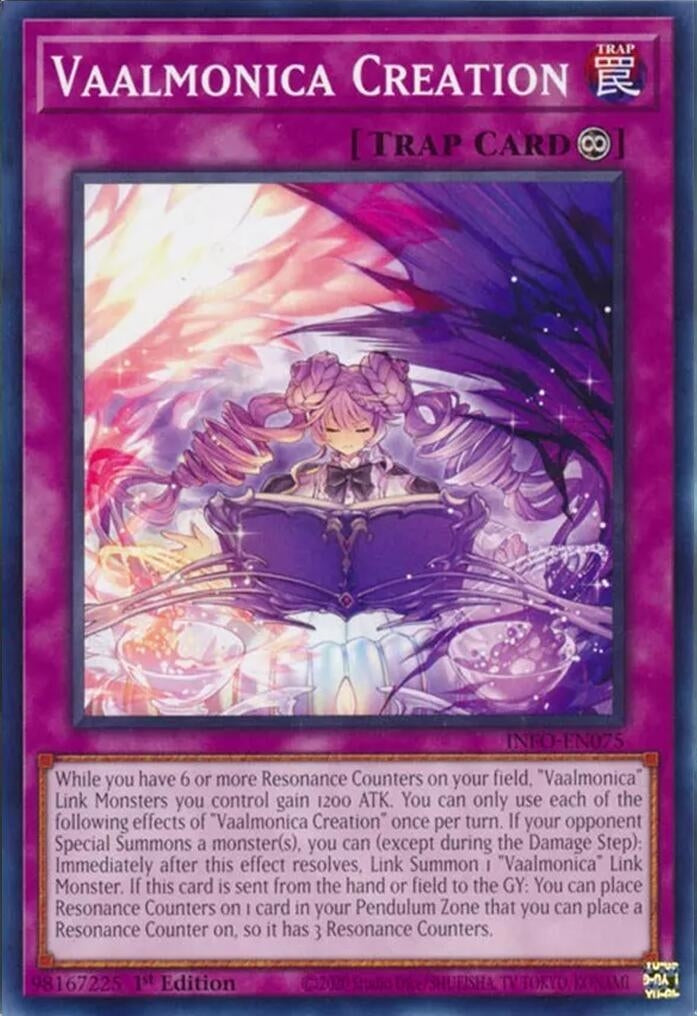 Image for Vaalmonica Creation (The Infinite Forbidden) (INFO-EN075) - YuGiOh