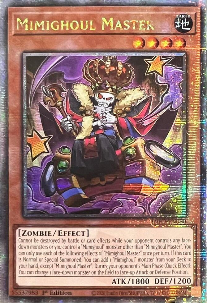 Image for Mimighoul Master (Quarter Century Secret Rare) (The Infinite Forbidden) (INFO-EN090) - YuGiOh