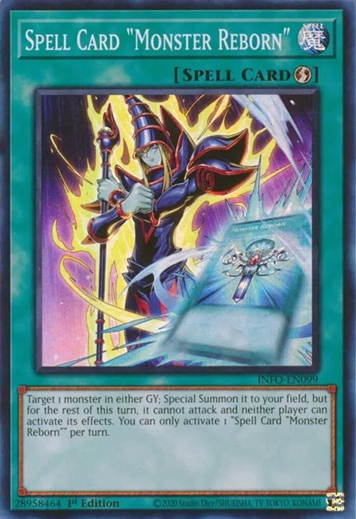 Image for Spell Card "Monster Reborn" (The Infinite Forbidden) (INFO-EN099) - YuGiOh