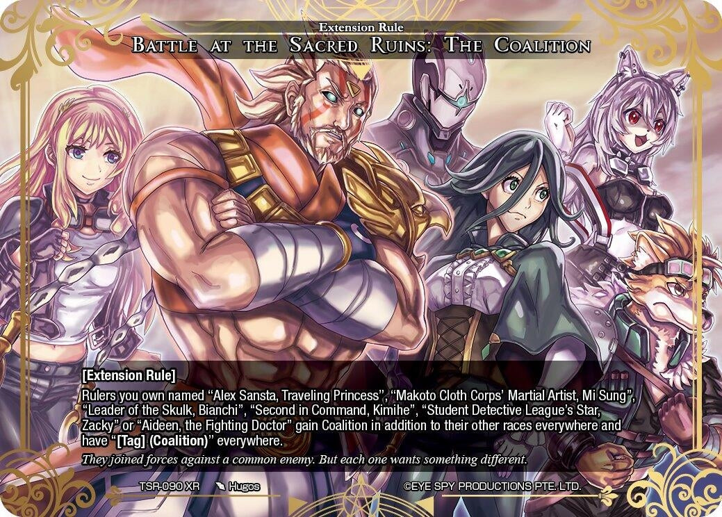 Image for Battle at the Sacred Ruins: The Coalition (The Battle at the Sacred Ruins) (TSR-090 XR) - Force of Will