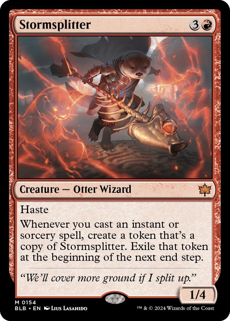 Image for Stormsplitter (Bloomburrow) (154) - Magic: The Gathering