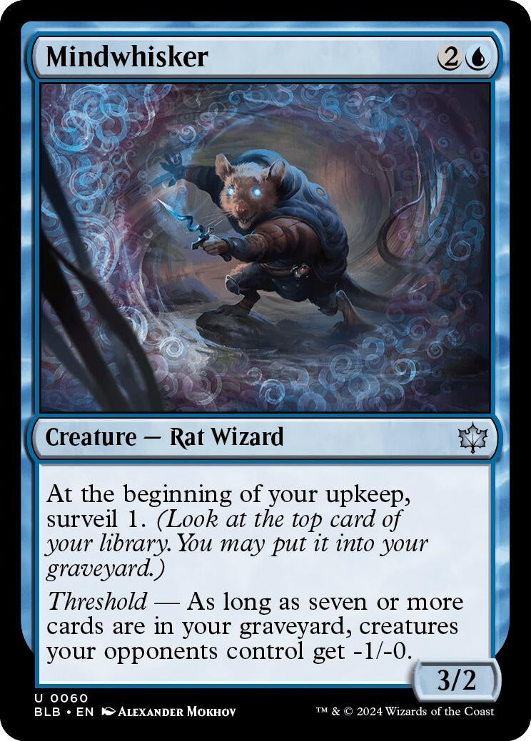 Image for Mindwhisker (Bloomburrow) (60) - Magic: The Gathering