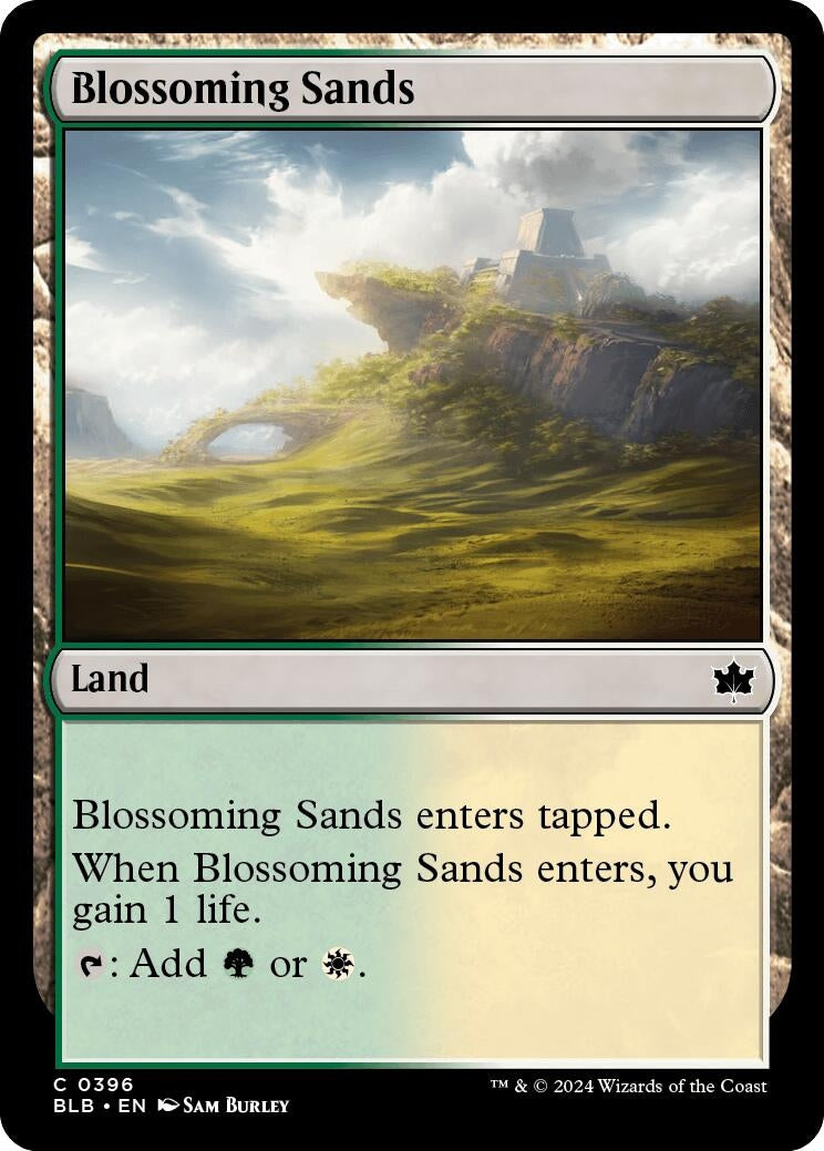 Image for Blossoming Sands (Bloomburrow) (396) - Magic: The Gathering